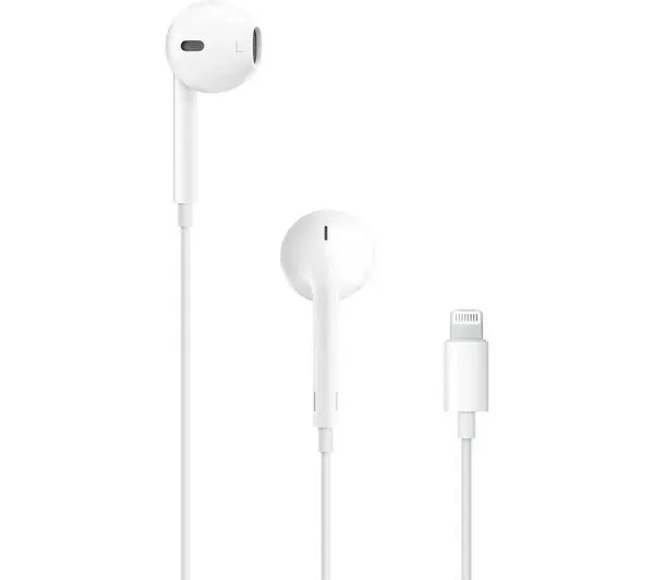 Genuine Apple Earpods With lightning Connector white